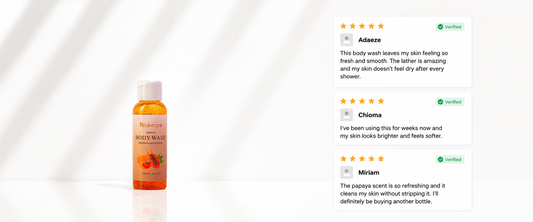 PAPAYA BODY WASH MINI (100ml)