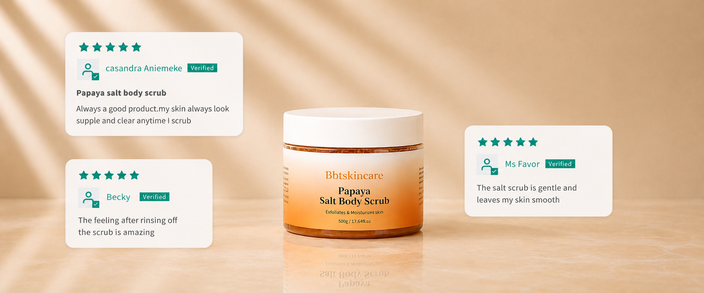 PAPAYA SALT BODY SCRUB