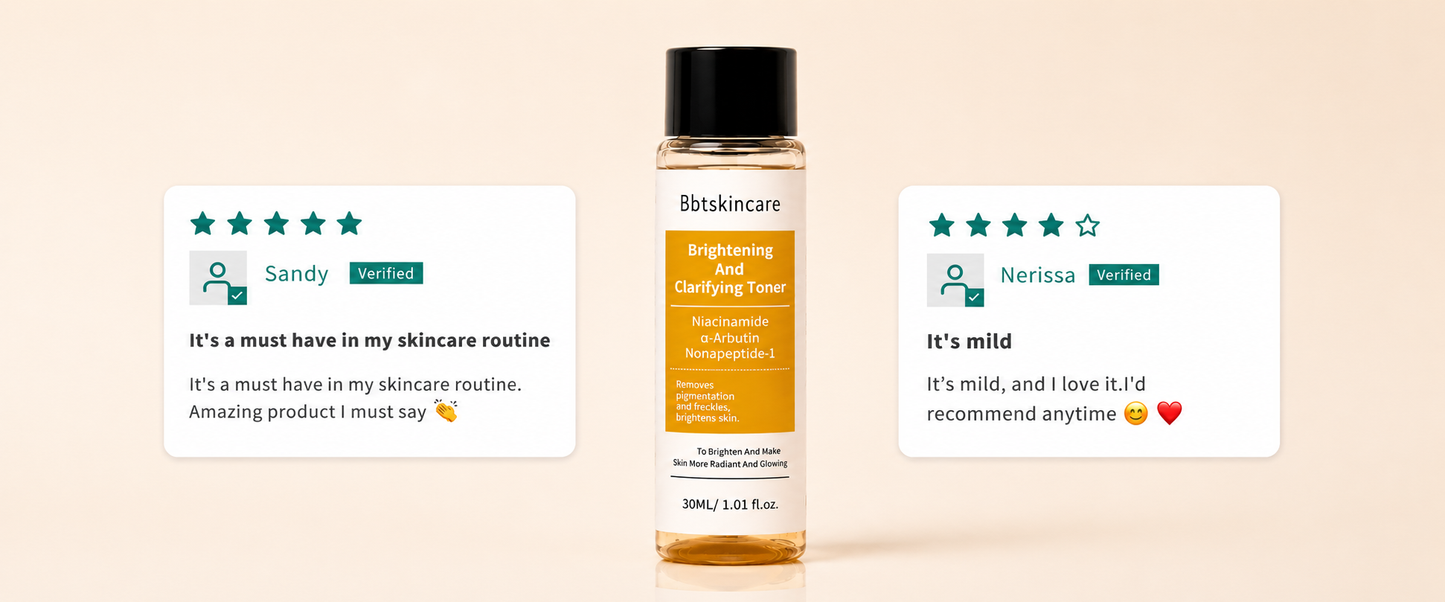 BRIGHTENING & CLARIFYING TONER (Travel Size)