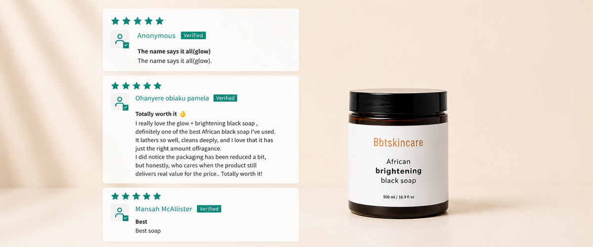 AFRICAN BRIGHTENING BLACK SOAP