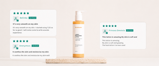 CARROT BRIGHTENING BODY LOTION (200ml)