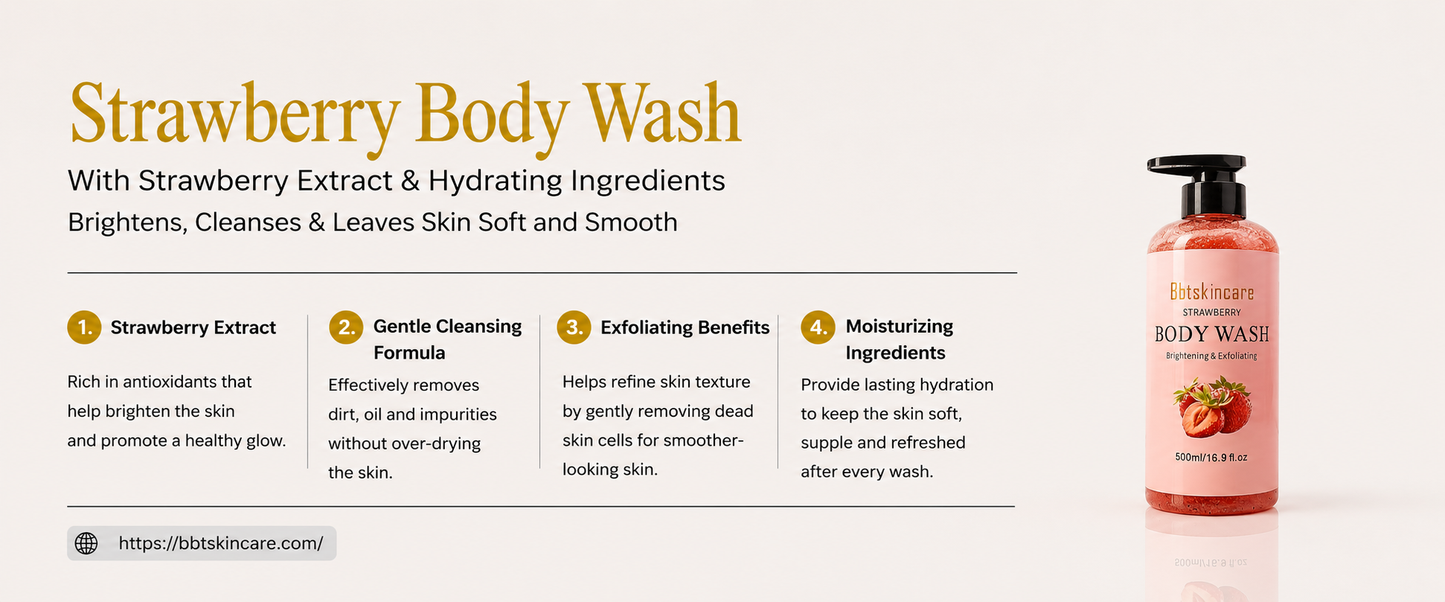 STRAWBERRY BODY WASH