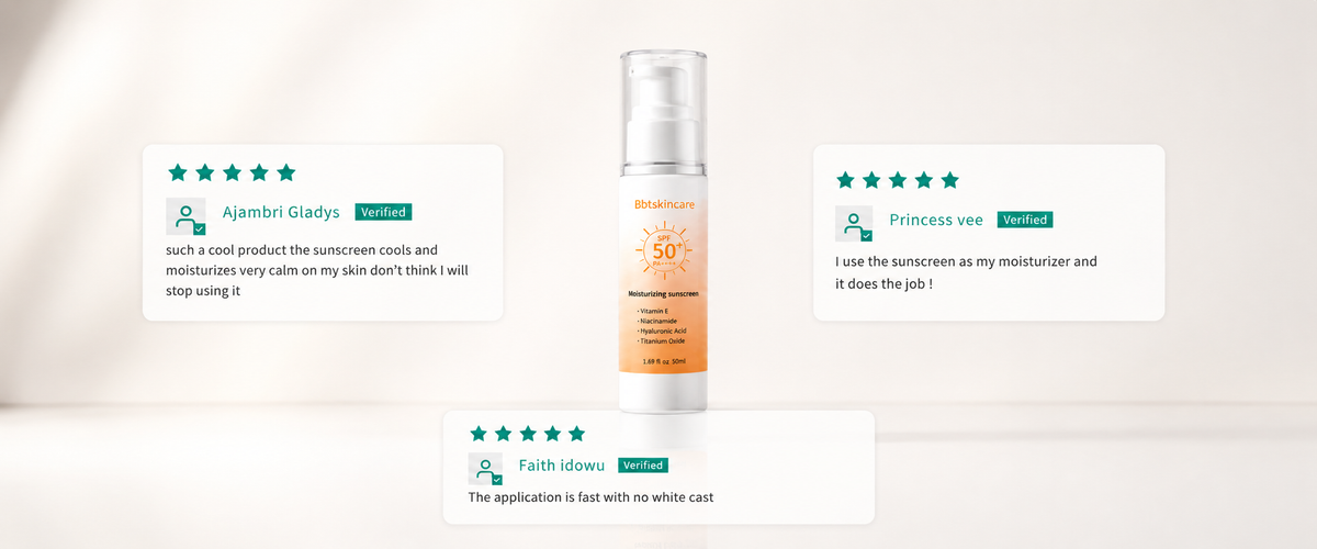 SUNSCREEN + MOISTURIZER