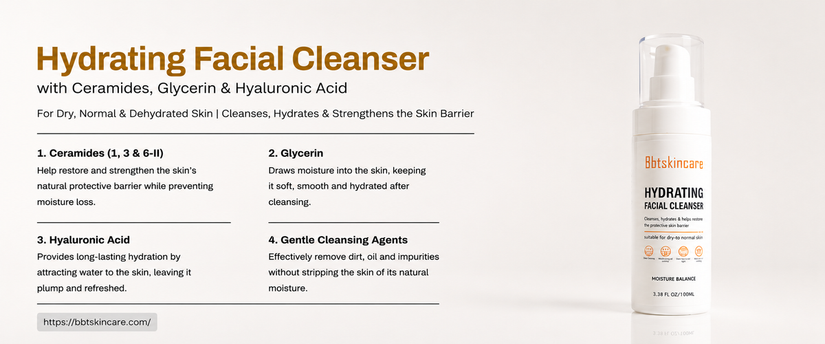 HYDRATING FACIAL CLEANSER (for normal - dry skin)
