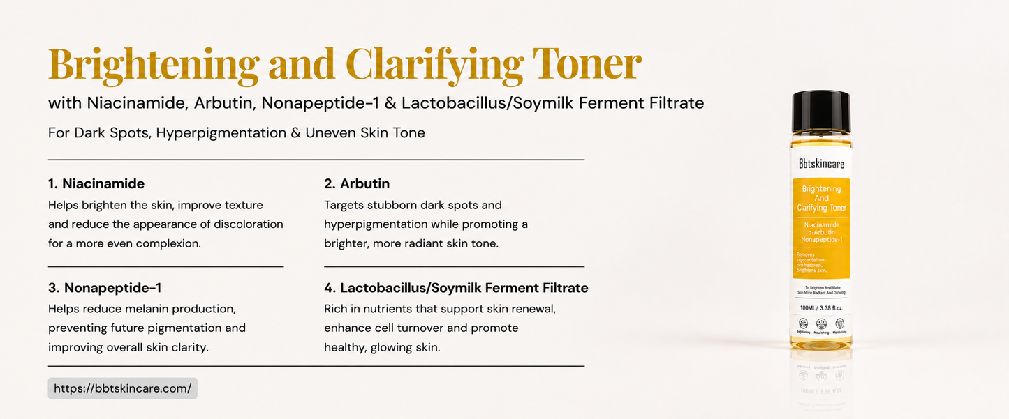 BRIGHTENING & CLARIFYING TONER (Travel Size)