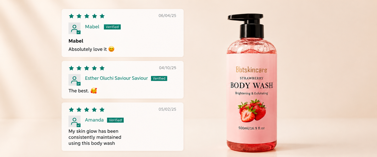 STRAWBERRY BODY WASH