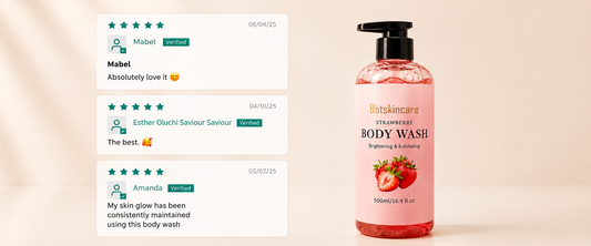 STRAWBERRY BODY WASH MINI (100ml