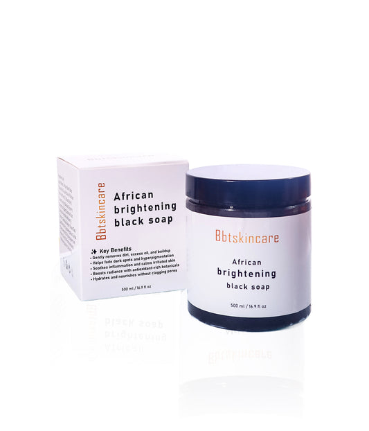 GLOW + BRIGHTENING BLACK SOAP