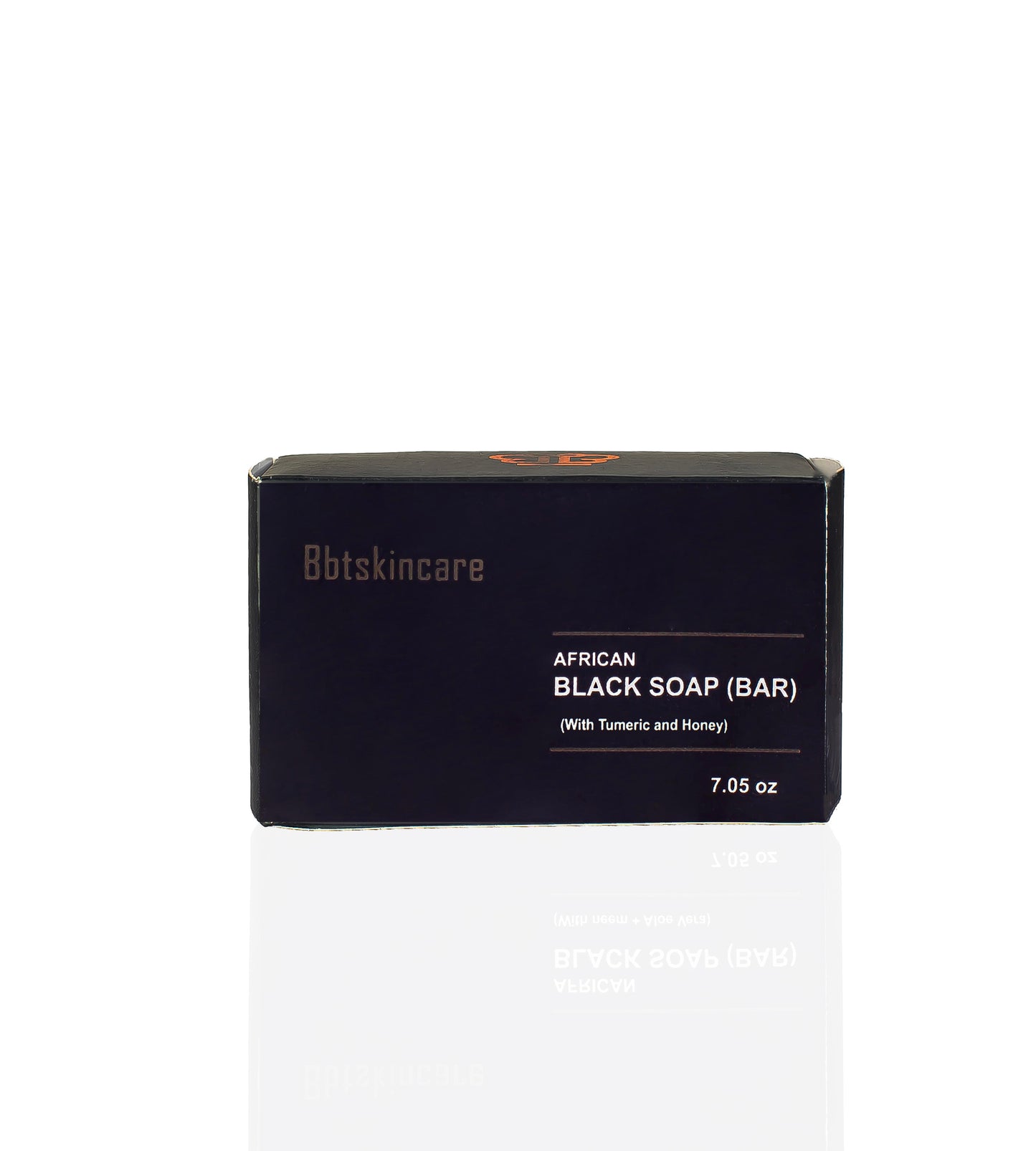 AFRICAN BLACK SOAP BAR  (Tumeric + honey)