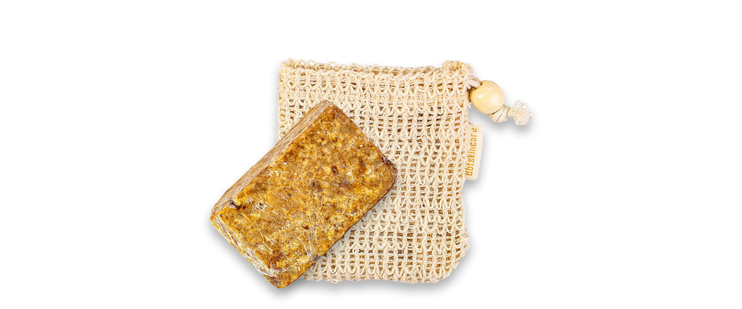 AFRICAN BAR SOAP & SISAL SPONGE COMBO