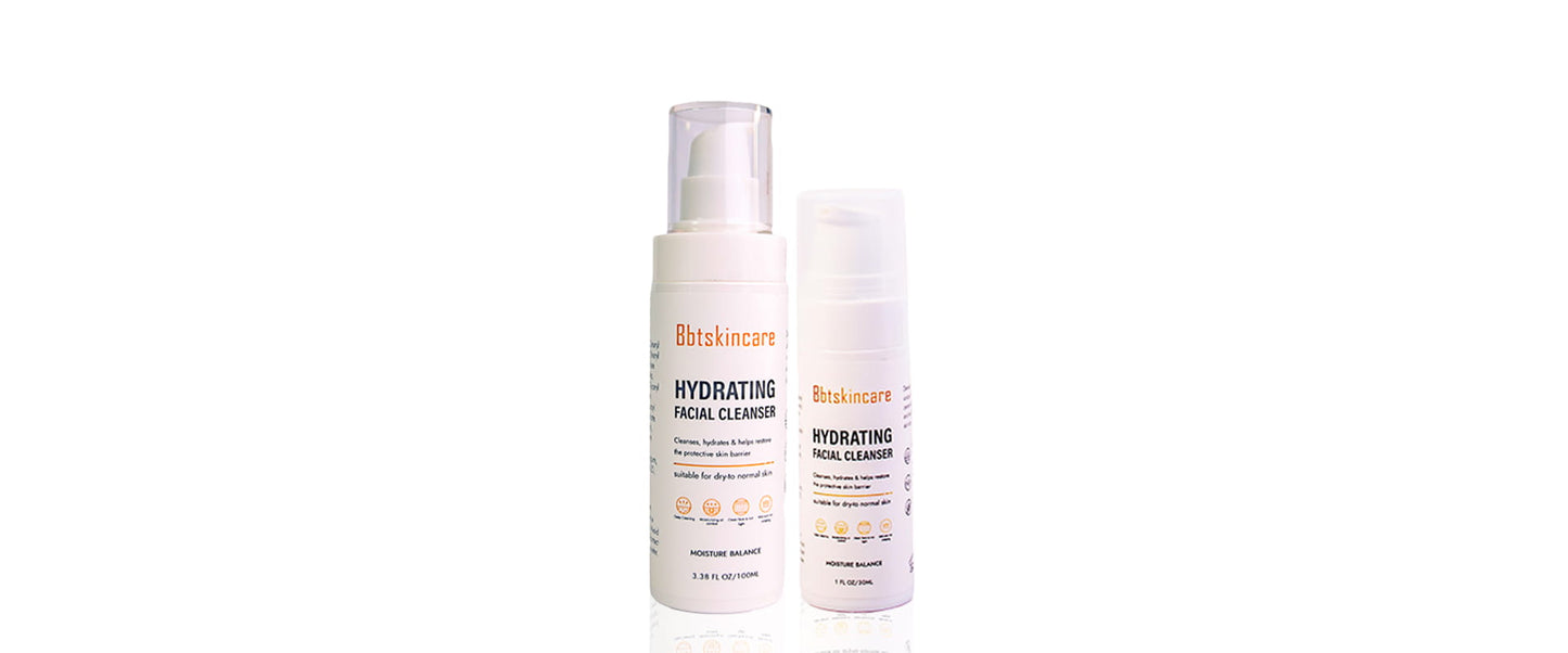 HYDRATING FACIAL CLEANSER- FULL SIZE + MINI DUO