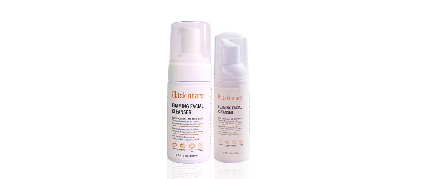FOAMING FACIAL CLEANSER FULL SIZE + MINI DUO