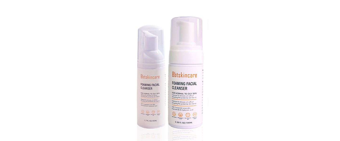 FOAMING FACIAL CLEANSER FULL SIZE + MINI DUO